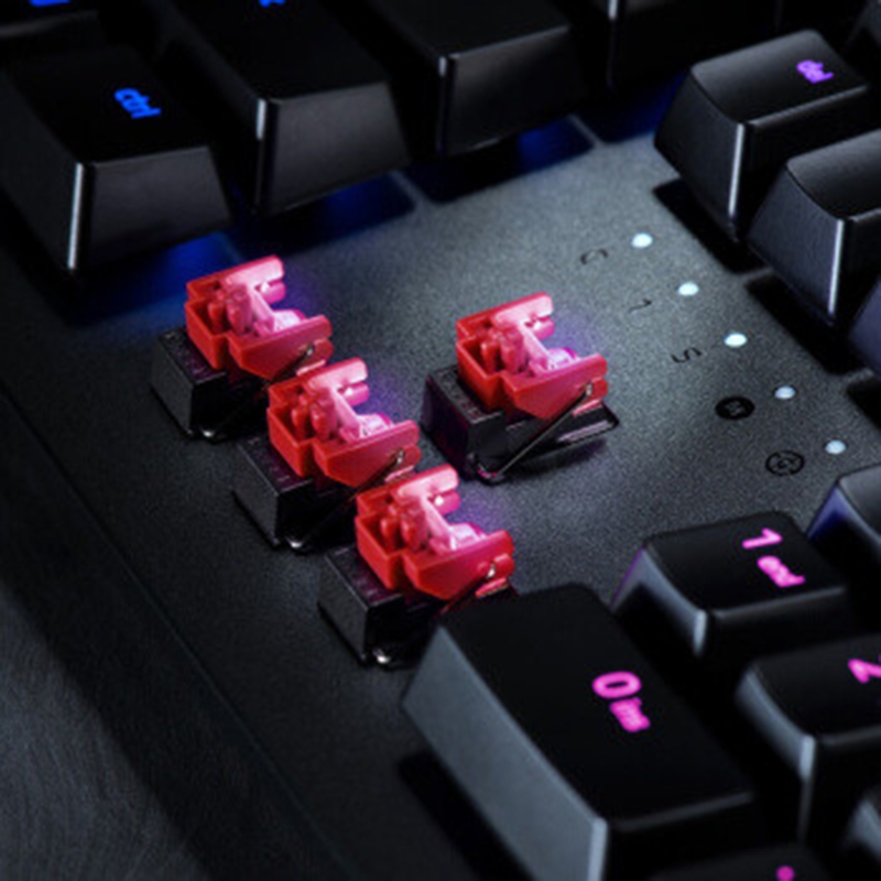 H4GA 4Pcs Red Optical Switches Swap Switch for razer Huntsman Elite Gaming Mechanical Keyboard Switches