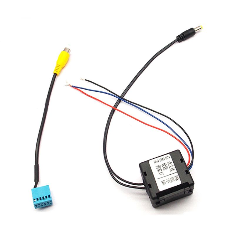 Cámara de visión trasera tipo RCA para coche Plus, relé temporizador, filtro de retardo para Cable de conversión MIB de 5 pulgadas, accesorios de repuesto
