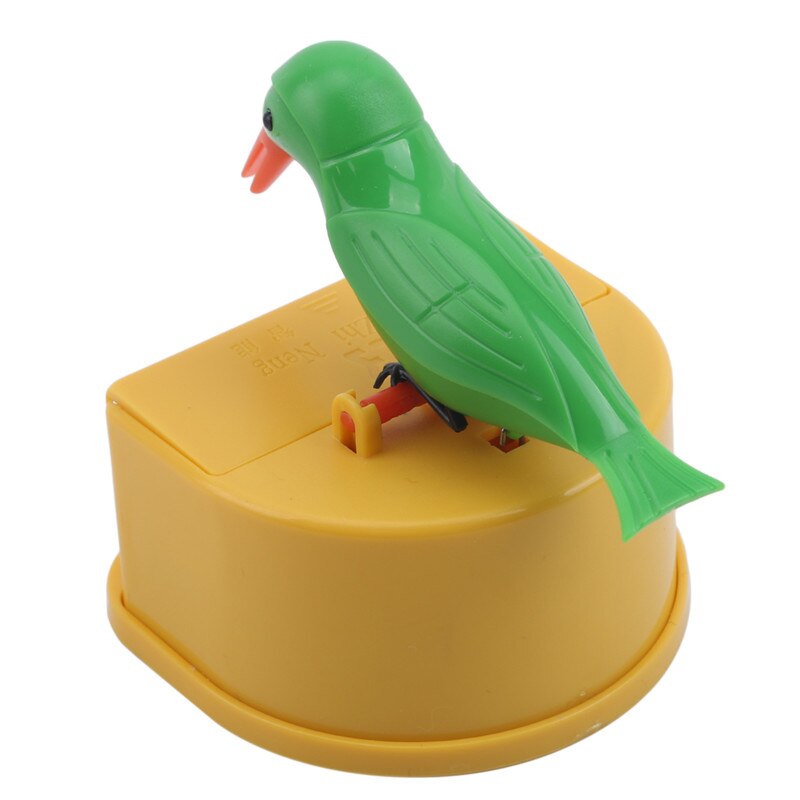 Automatische Pop-Up Vogel Tandenstoker Buis Tandenstoker Opslag Plastic Doos Woonkamer Decoratie Benodigdheden