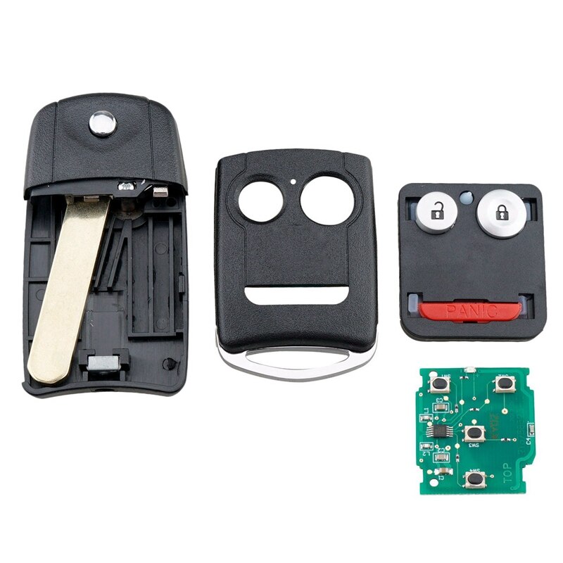 Auto Smart Remote Key 3 Knoppen Fit Voor Acura 2007 Mdx Rdx 313.8 Mhz N5F0602A1A + 46 Chip