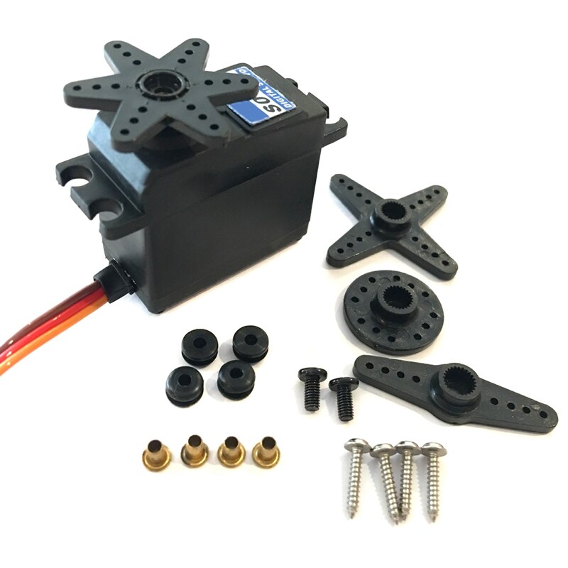 15Kg High Torque Coreless Motor Servo S0150D Metal Gear For Rc Robot Car: Default Title