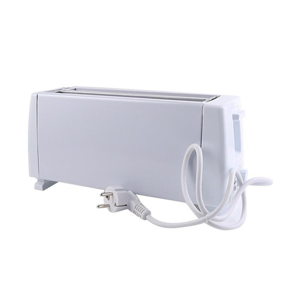1 Pcs METALICA 2 slots toast Sandwich Toaster 4 Slices Multi-function Breakfast Machine Toaster Home Sandwich Toaster: white EU
