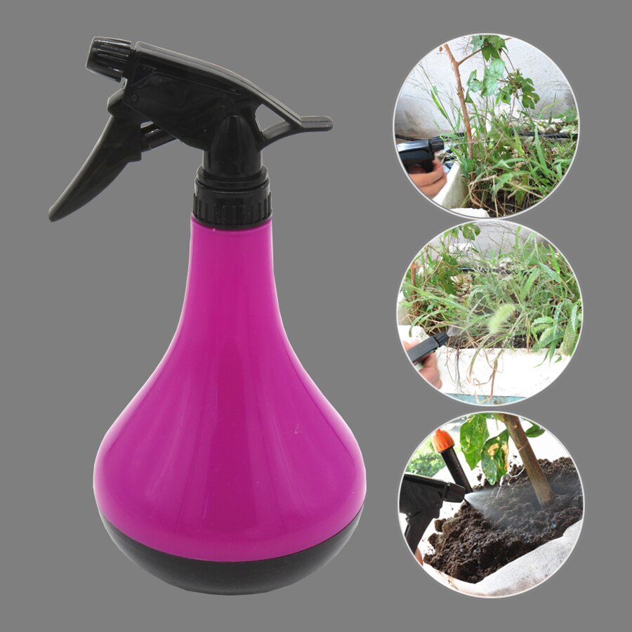 Arrosoir pulvérisateur bonsaï avec pression manuelle réglable, buse de brumisation pour arrosage de fleurs, bouilloire, outils de jardin, 720ML, 1 pièce: PUREPLE X AB627C