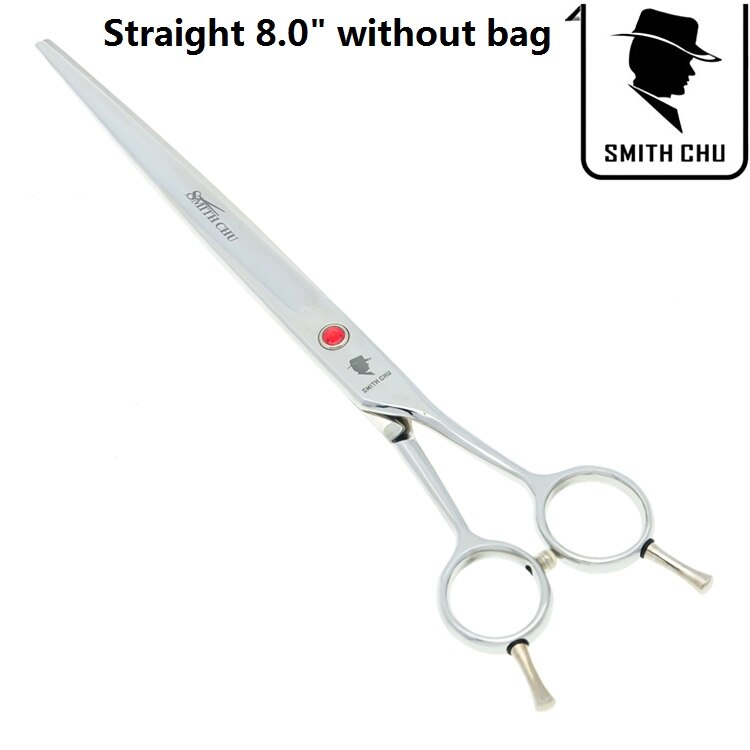 Tijeras de aseo para mascotas Smith Chu, 8 ", Japón 440C, tijeras curvas para cortar el pelo de mascotas, cortadora de pelo B0061C: B0061C-03-80