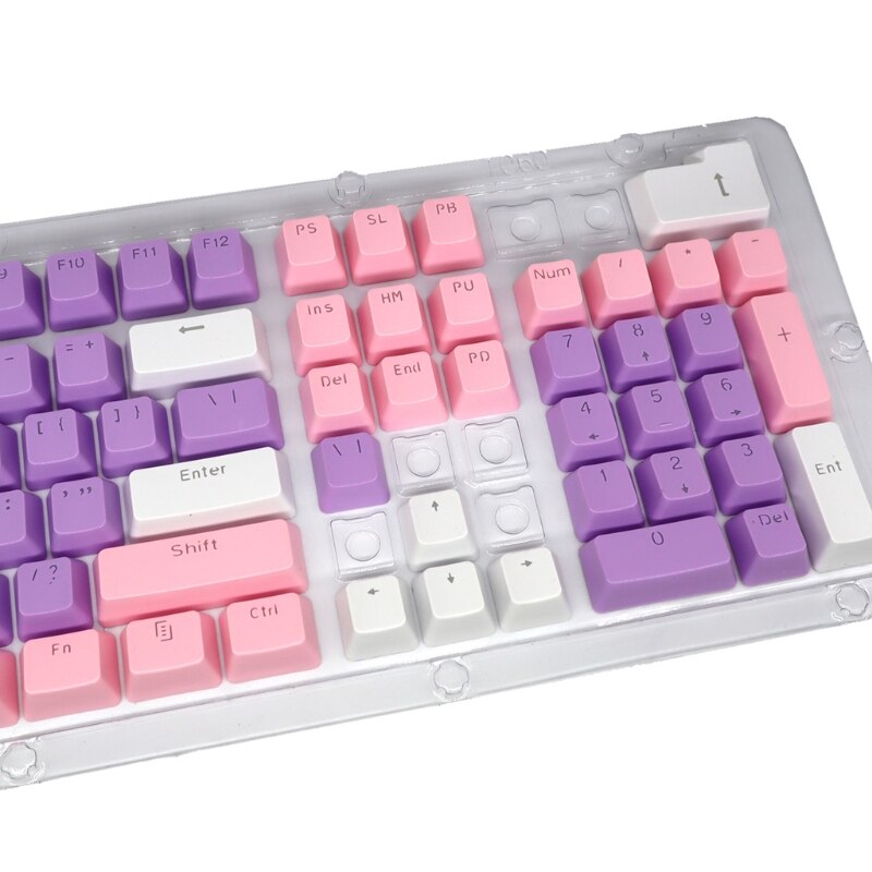 PBT Keycaps 104 OEM high-end Printing PBT Keycap Set for RGB Mechanical Keyboard