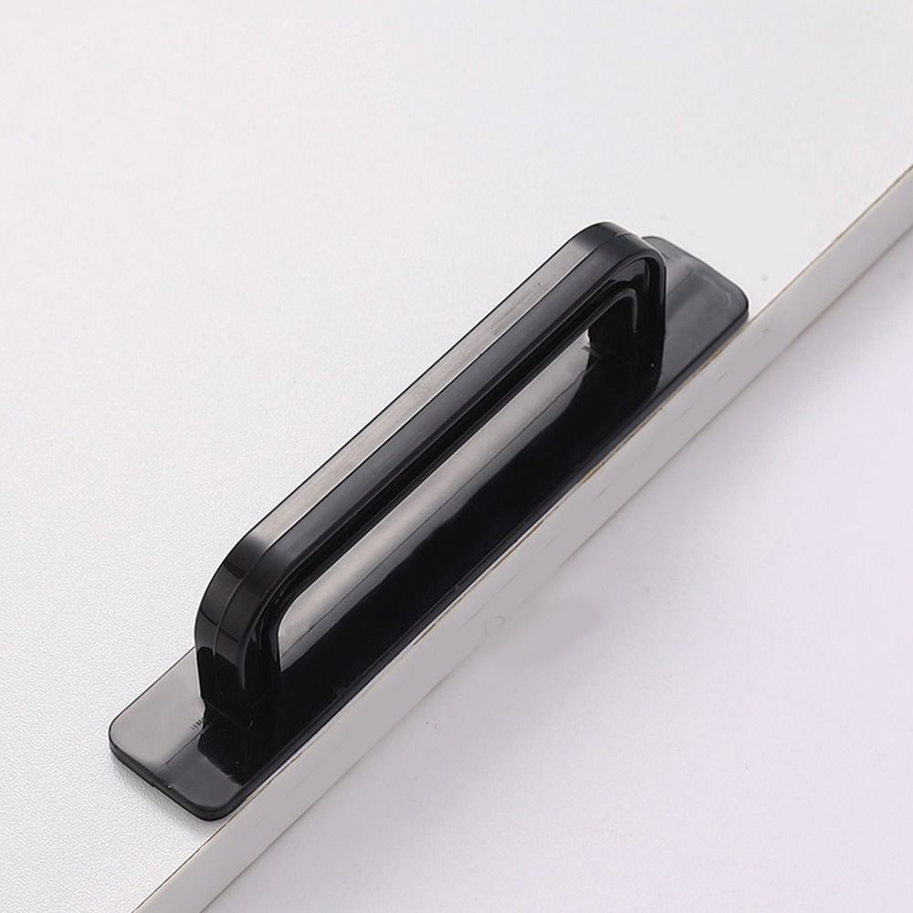 Knobs Door Handle No punching Surface Mounted Door Pull Self-adhesive Push-pull Cabinet Handle Drawer: Blue