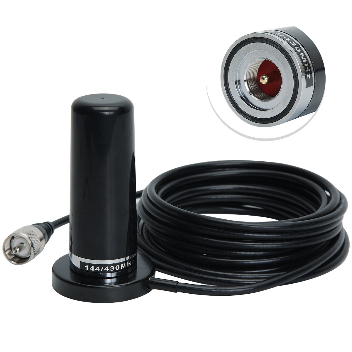 S327N Kit antenne mobile avec câble coaxial RG58 de 3 m S327N Kit antenne mobile avec câble coaxial RG58 de 3 m