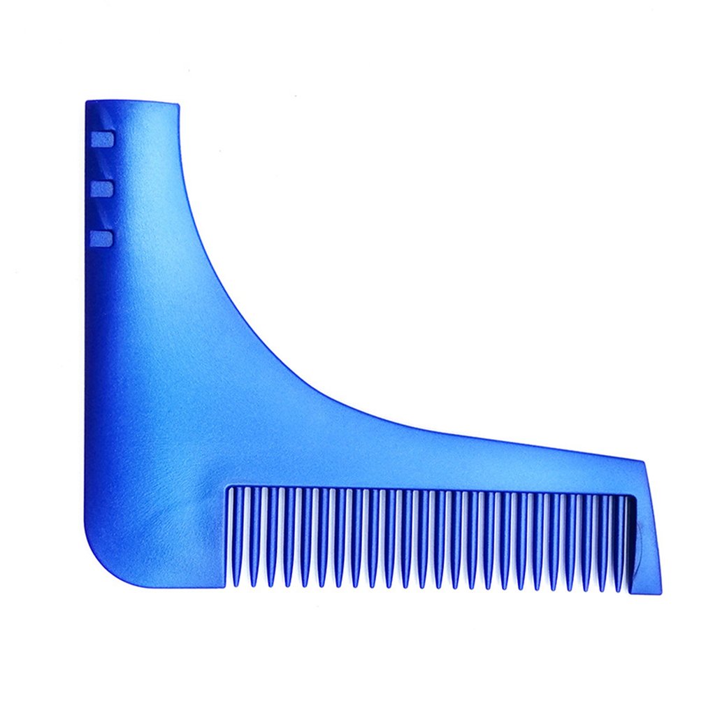 portable Beard Styling Shaping Template Comb Barber Tool Symmetry Trimming Shaper Stencil