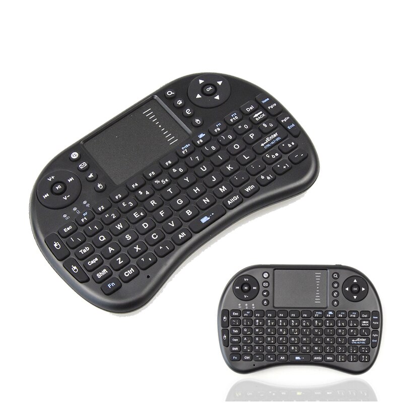 2.4 GHz Draadloze Mini i8 Gaming Toetsenbord Engels/Spaans Toetsenbord i8 Handheld Voor Android TV Box Laptop Tablet Pad TV Box PC