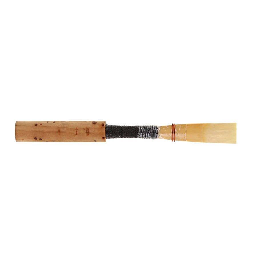 Oboe reparación Reed buena bambú viento Sustitución de instrumento piezas con manga de Tubo Transparente gran para los jugadores de Oboe