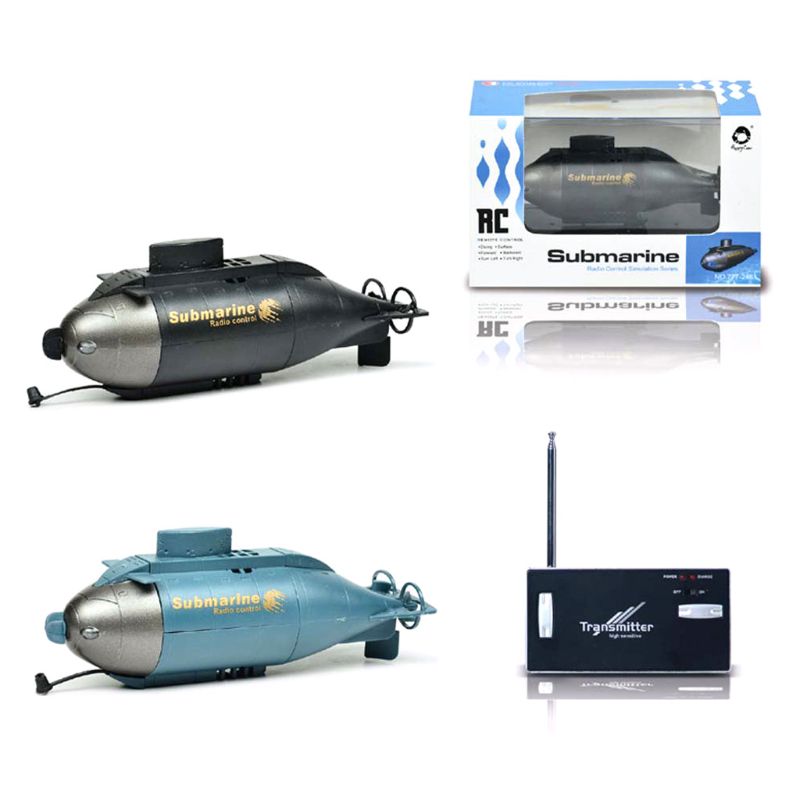 Electric Simulation Mini Submarine Model Rechargeable Six-channel Nuclear Submarine Wireless Remote Control Water Toy