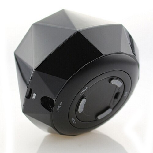 Bluetooth Wireless Speaker Mini Diamond Shape Amplifier for iPhone Tablet PC