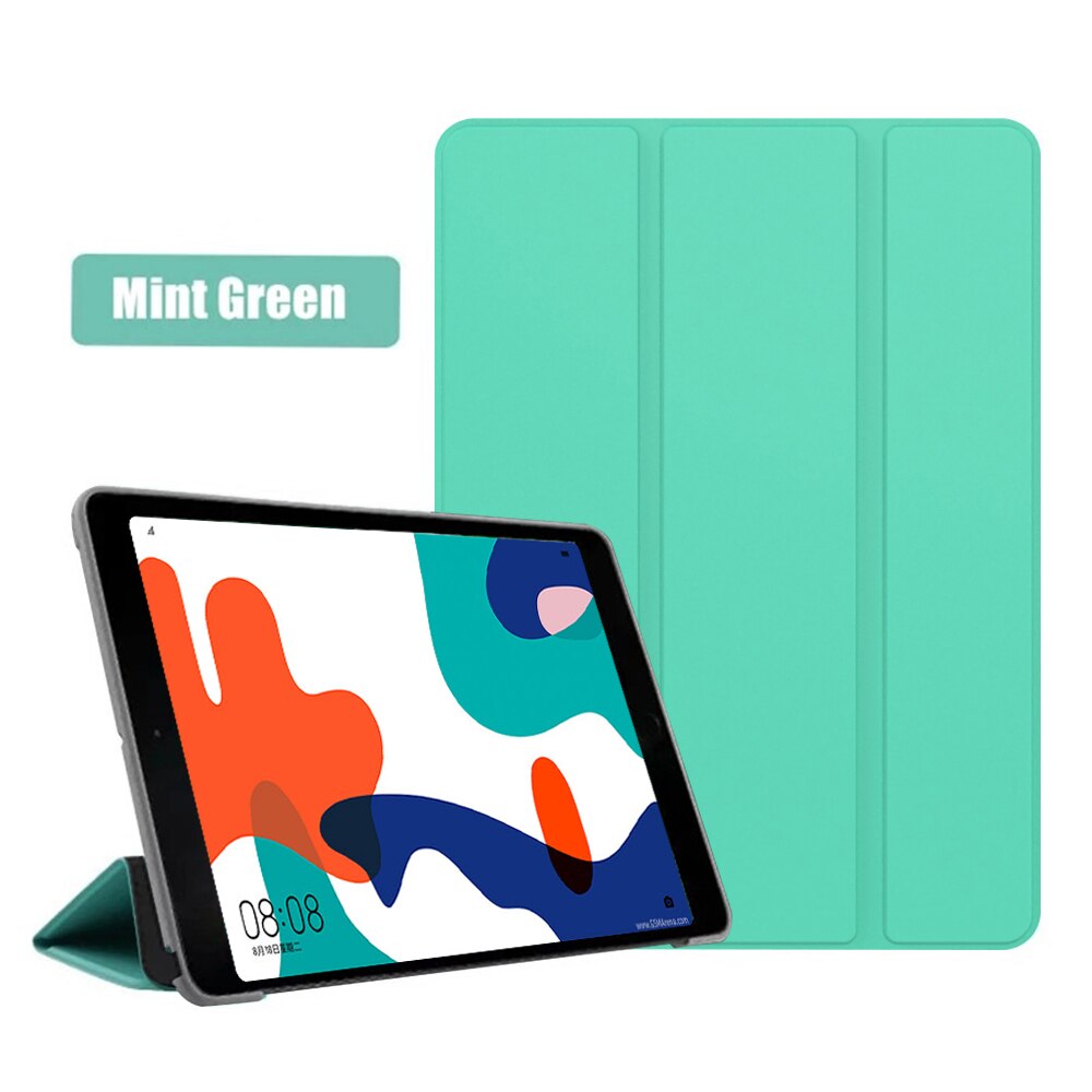 Coque de protection intelligente, support pliable, pour tablette Huawei MatePad 10.4 BAH3-W09 BAH3-AL00 10.4: Mint Green