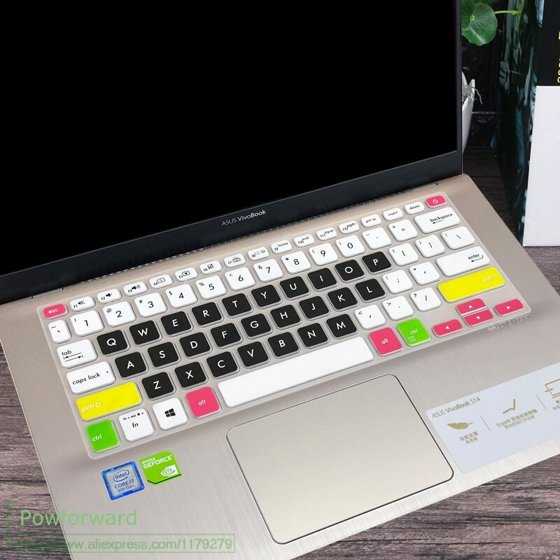 Laptop Keyboard Cover - Ultra-thin Silicone Skin for Asus Vivobook 14 X420 Series - Waterproof & Dustproof