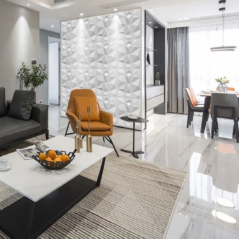 Environmental protection PVC flame retardant three-dimensional board background wall 3D polymer three-dimensional wall board