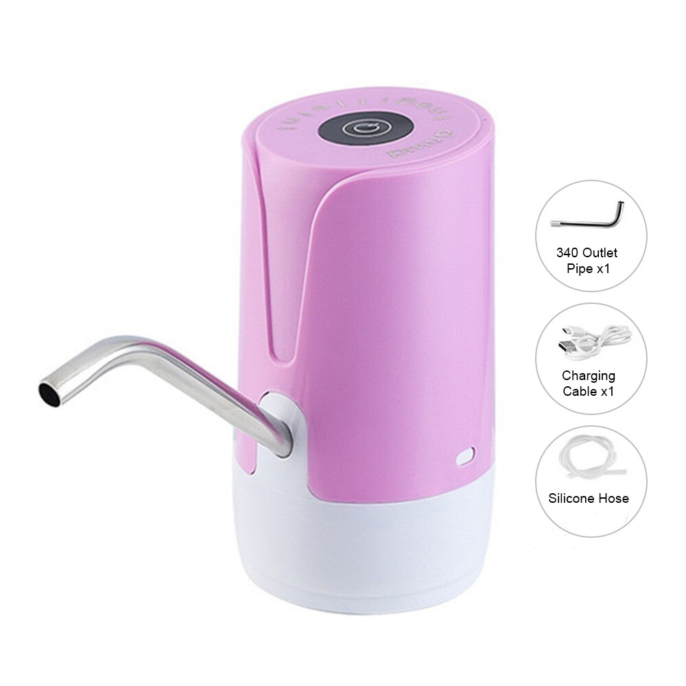 Waterflespomp usb-oplaadsysteem automatische drinkwaterpomp draagbare elektrische waterdispenser waterfles huishoudelijk