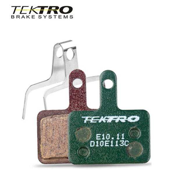 Tektro  e10.11 bremseklodser mtb mountain road foldbare cykel skivebremseklodser til shimano  mt200/m355//m395/m415/m416/m445/m446: 1 par ingen æske