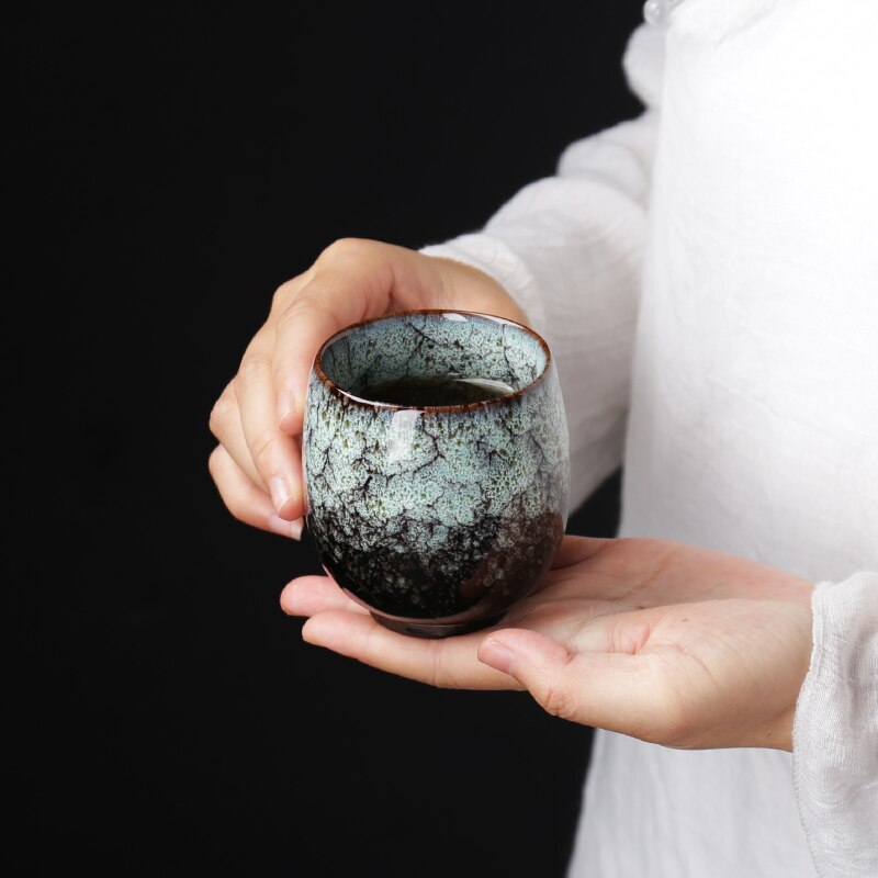150ml tekop keramikovn skift kunst cup office master espresso kaffekop te kopper drinkware teware håndværk indretning