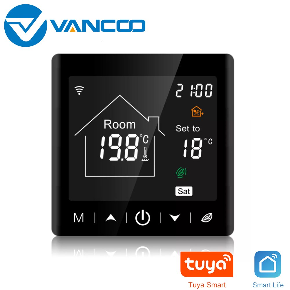 Tuya Wifi Slimme Thermostaat 220V Temperatuur Controller Voor Water/Elektrische/Gas Boiler Verwarming Kamer Thermoregulator Met Alexa