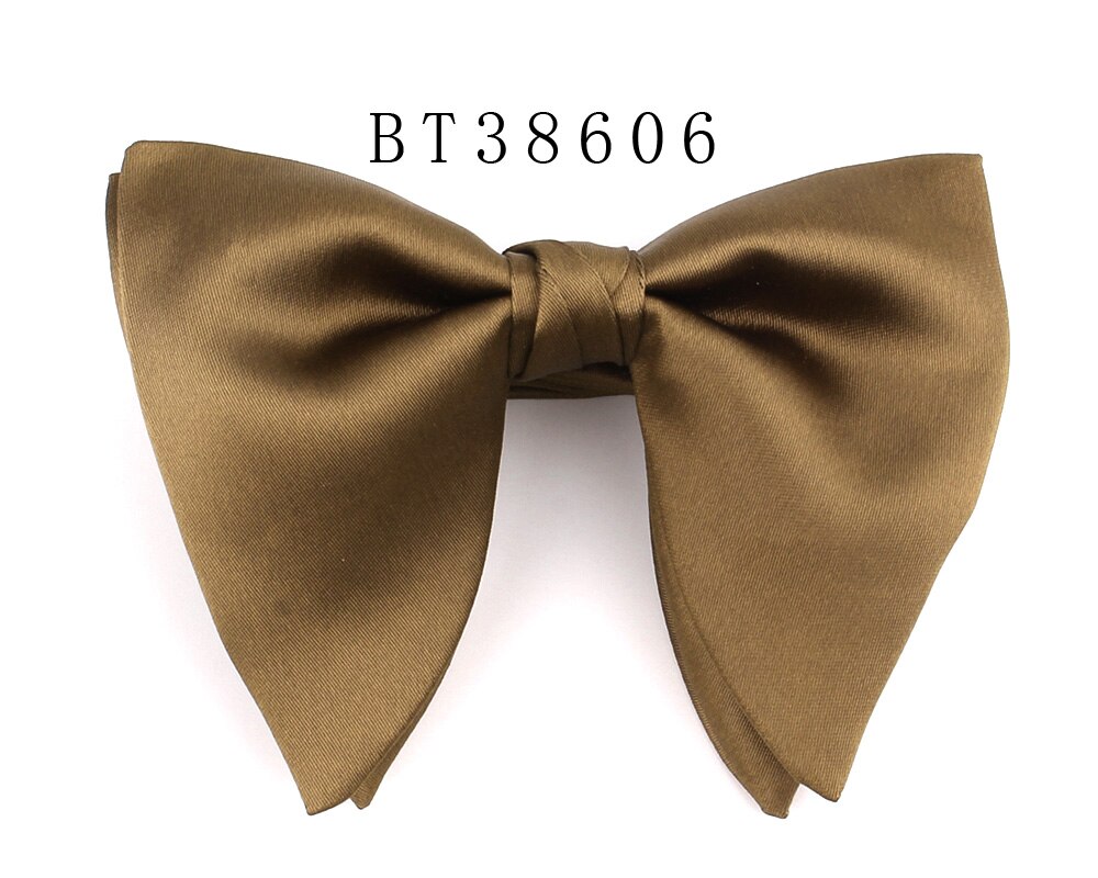 La boda de pajarita de Color para los hombres y las mujeres mariposa damas arco nudo de corbata de lazo de satén corbatas padrinos: BT38606