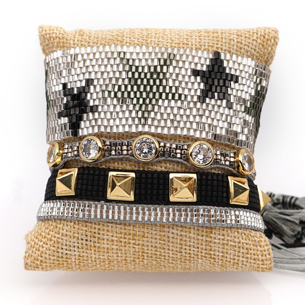 Zhongvi Unieke Armbanden Voor Vrouwen Miyuki Ster Armband Femme Armband Verstelbare Sieraden Mexico Pulseras Mujer Moda