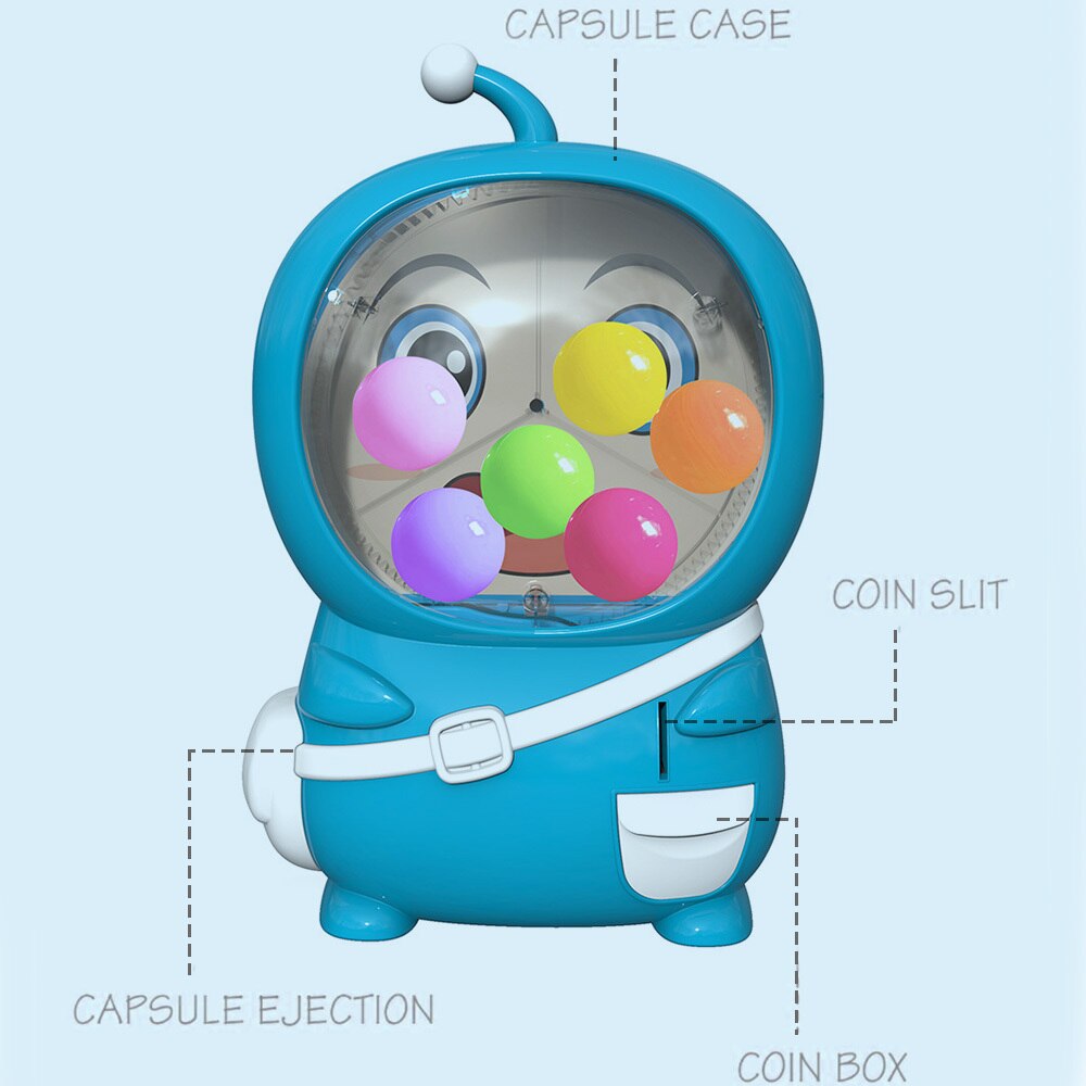 Simulation Electric Coin Operated Twisting Egg Machine with Light Music Shake Egg Lottery Machine Marchine Coin Operated Games