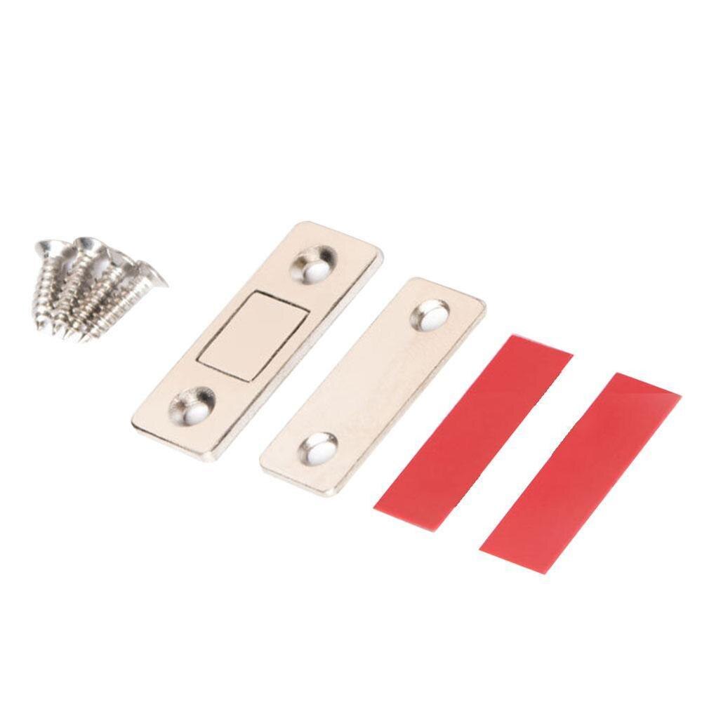 Neue Starke Tür Näihr Magnetische Tür Fangen verriegeln Tür Magnet für Möbel Schrank Schrank mit Schrauben Ultra Dünne: Ursprünglich Titel