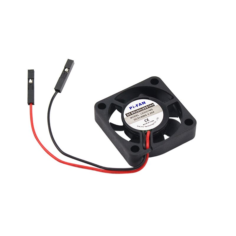 Per Raspberry Pi 3 modello B +(Plus) custodia in acrilico coperchio scatola trasparente Shell + ventola di raffreddamento + dissipatore di calore in alluminio per Raspberry Pi 3 M