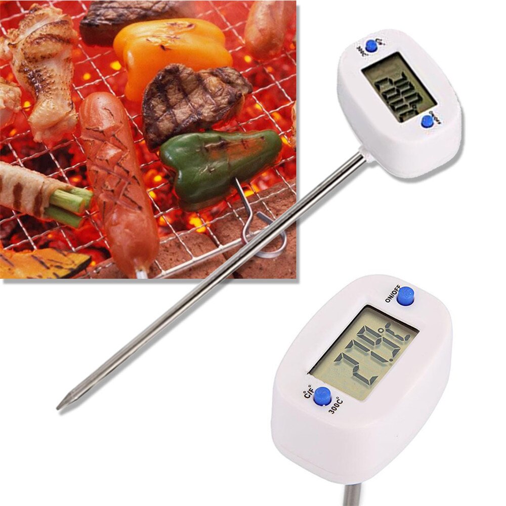 Di cottura Sonda Elettronica BARBECUE Termometro di Carne Rotativo Digitale Termometro Per Alimenti Cioccolato Forno di Acqua Latte Olio Da Cucina