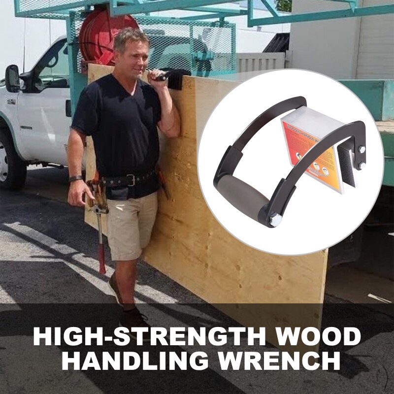 50kg Heavy Handing Tools Plywood Panel Carrier Handy Gripper Wood Board Lifter Handle Tool Sheetrock Lfiting Tools