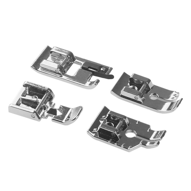 11 Pcs/Set Domestic Sewing Machine Accessories Presser Foot Feet Kit Set Hem Foot Spare Parts With Box For Brother Singer