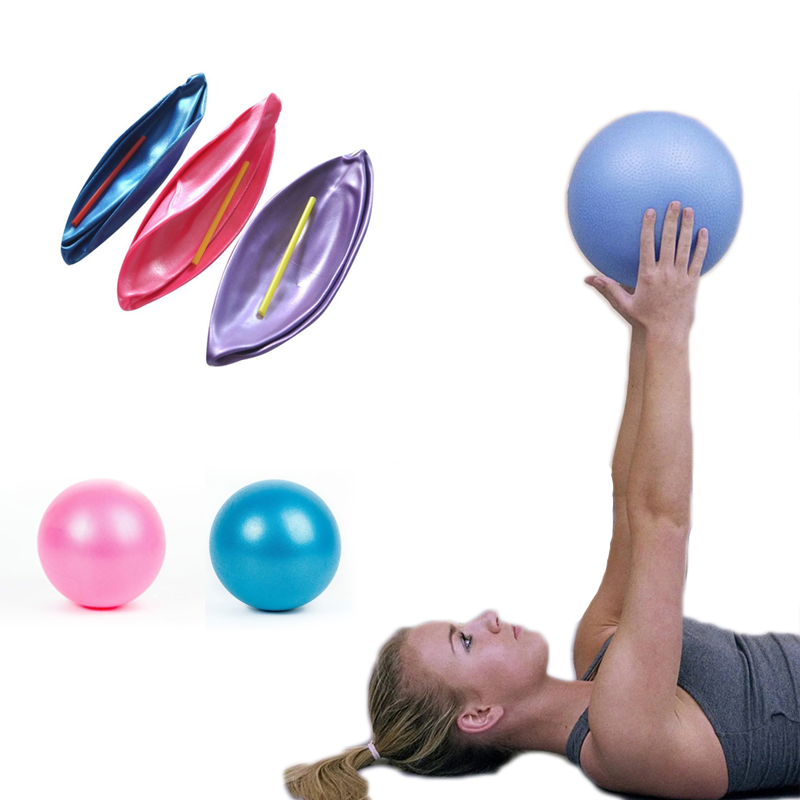 25cm Yoga Ball Exercise Gymnastic Fitness Pilates Ball Balance Exercise Gym Fitness Equipment Indoor Training Yoga Accessories