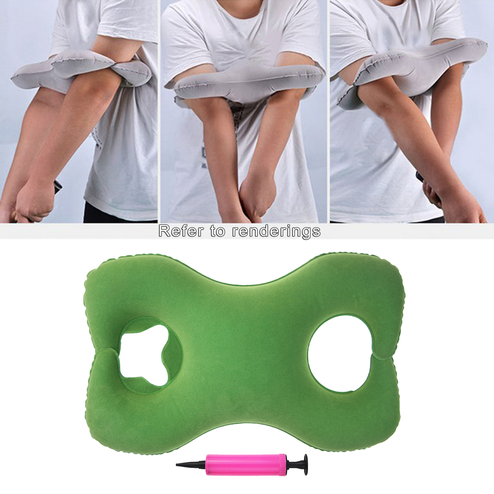 Golf Training Aids Swing Straight Practice Arm Posture Corrector Beginners Golf Equipment Golf Gesture Alignment Practice Tool: Green