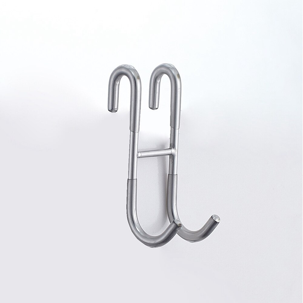 Stainless Steel Shower Hooks Glass Door Shower Hook Lightweight Bathroom Hooks Bath Shower Screen Towel Hanger Shower Door: 1