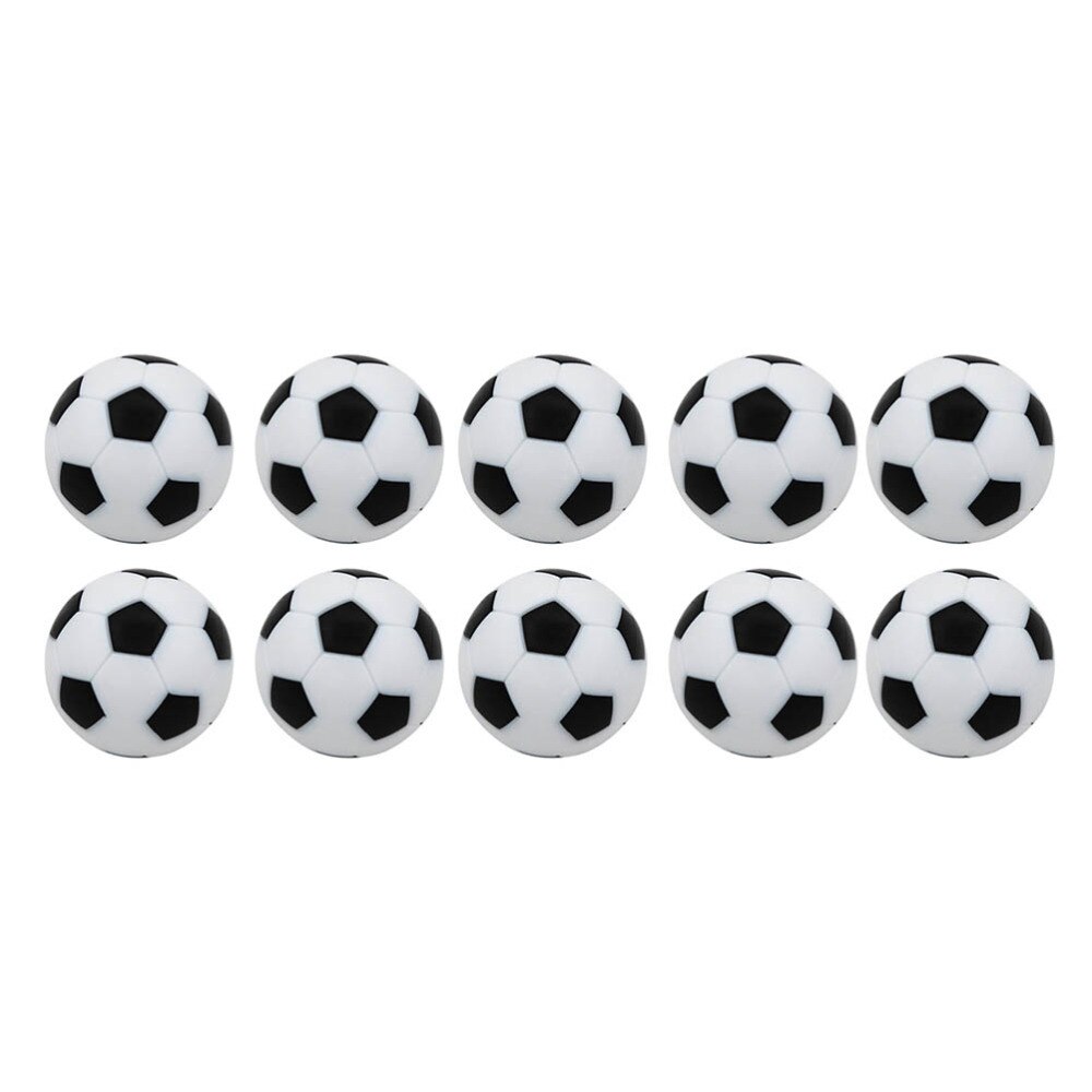 8pcs Table Soccer Balls Game Football Foosballs Replacement Tabletop Soccer Mini Balls: As Shown