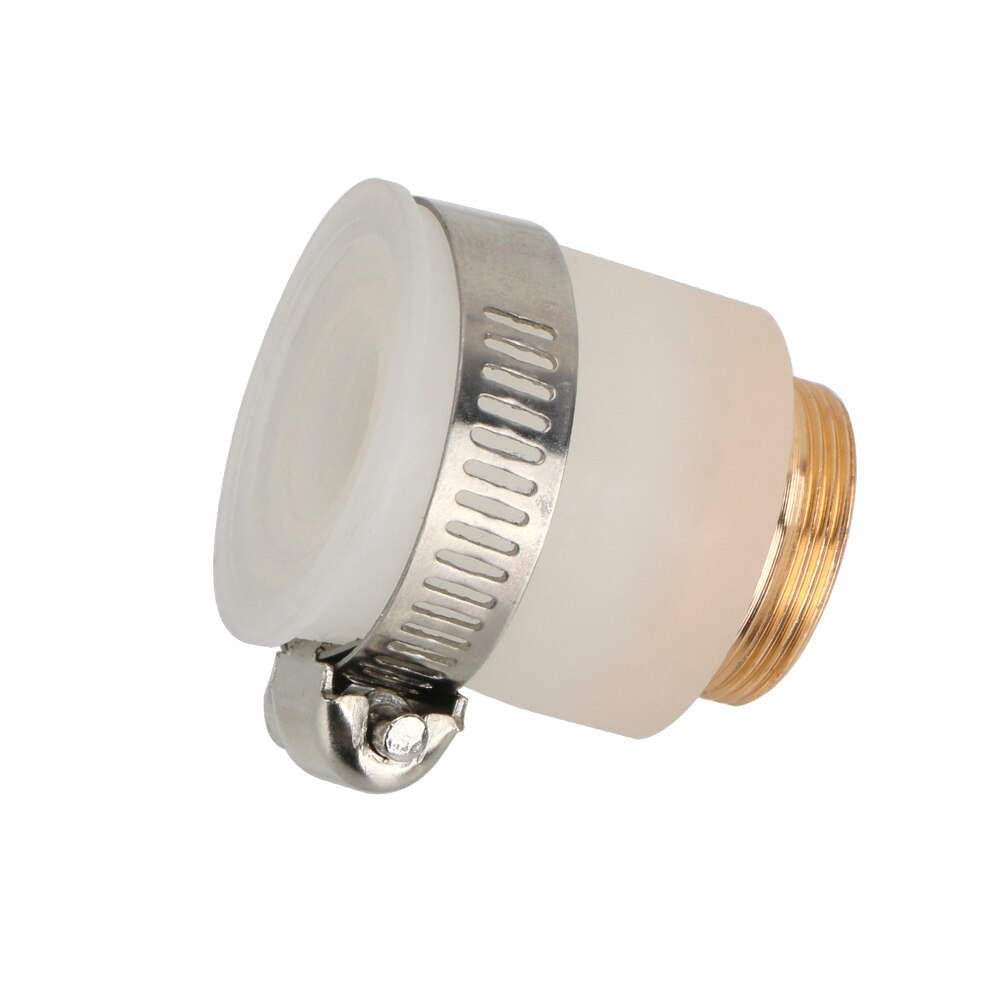 360 Graden Draaibare Sproeikop Kraan Kraan Filter Nozzle Hoge Druk 3 Modesuniversal Slang Tap Universal Keuken Adapters: Connector brass