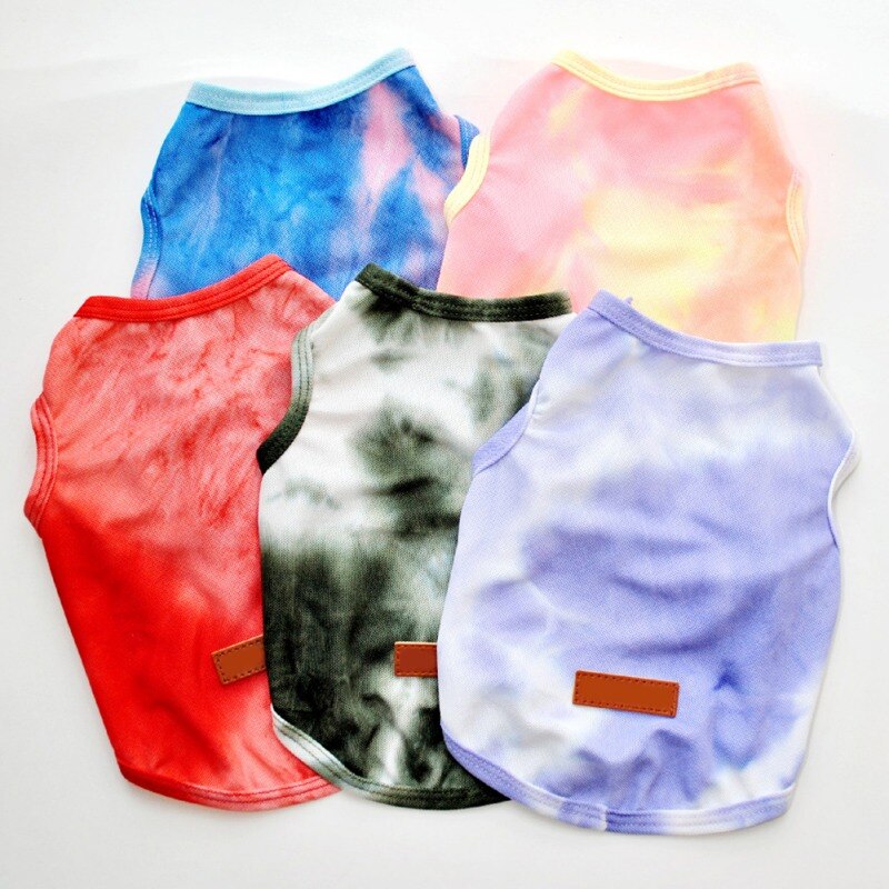 Oddychające ubrania dla małych psów zimowe buldog francuski płaszcz krawat dla psa-barwnik kostium chihuahua bluzy z kapturem dla szczeniąt odzież dla zwierząt