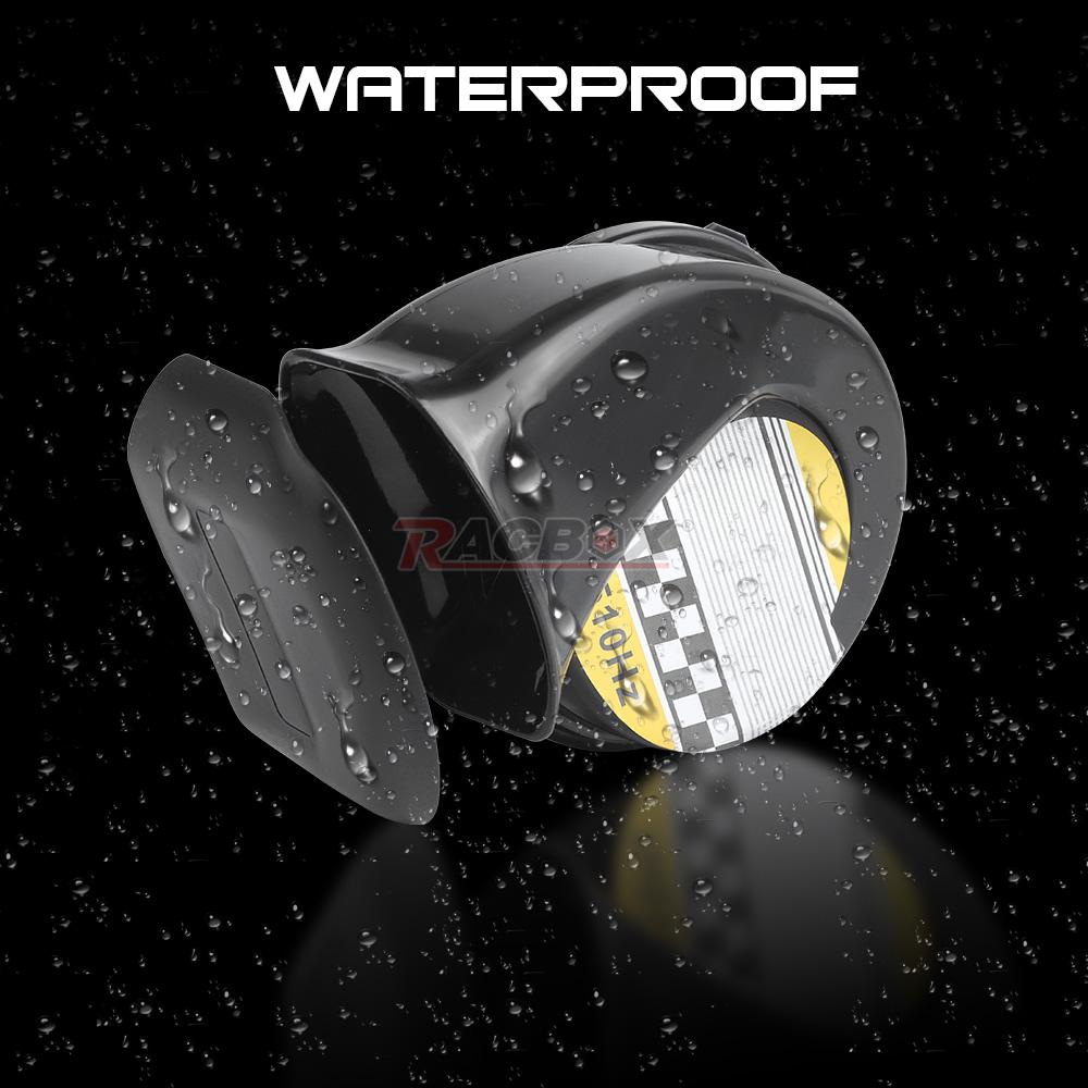 Sirena per clacson per motocicletta super rumorosa per auto camion moto impermeabile universale 12V DC 110db accessori per motociclette