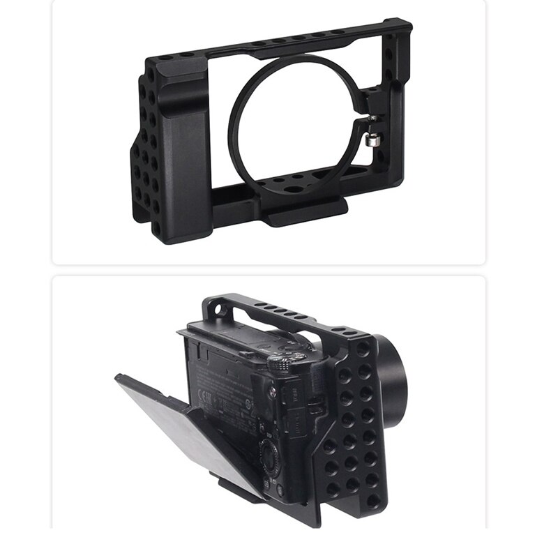 Camera Cage for Sony DSC-RX100 III(M3) IV(M4) V(M5) DSLR Camera Case Cage Camera Rig Cold Shoe