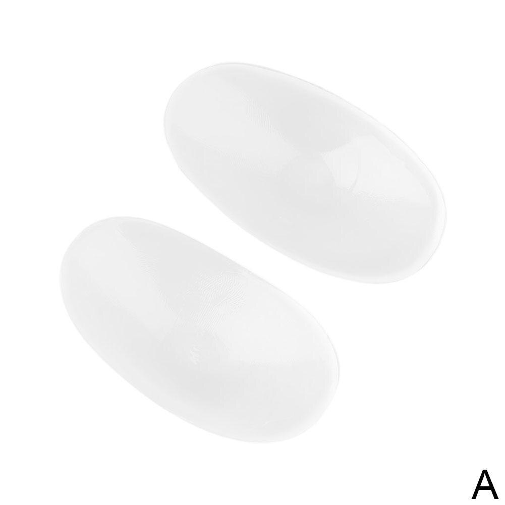 1 Pair Soft Silicone Shoulder Anti Slip Shoulder Pads Cushions Push-Up Shoulder Self-Adhesive Reusable Enhancer Clothing P8X2: A