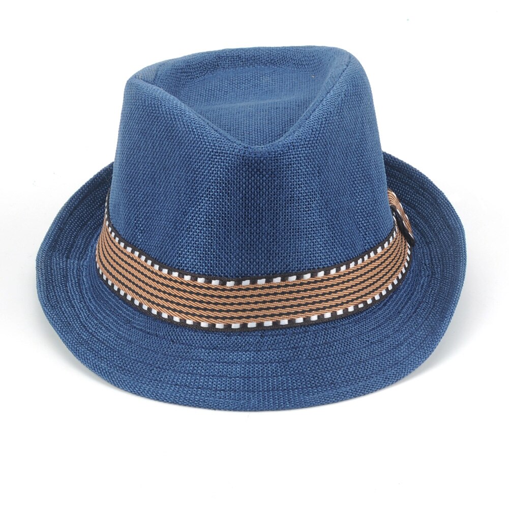Kids Fedora Hat, Classic Cool Jazz Cap Sunhat for Children Boys Casual Party Photography Tool