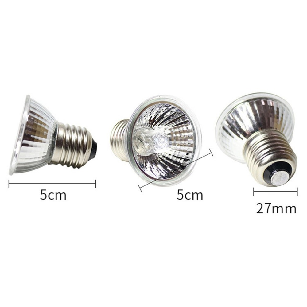 UVA + UVB Luce Lampadine per Rettili Spettro Completo Raggi Ultravioletti del suola per Rettili Lampada di Calore 50w 75w per animale domestico Chioccia