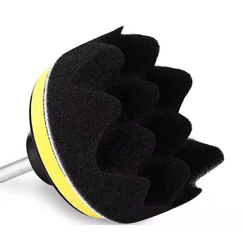 Esponja de pulido de belleza para coche, kit de encerado de 3 pulgadas, 80mm, 19 unidades