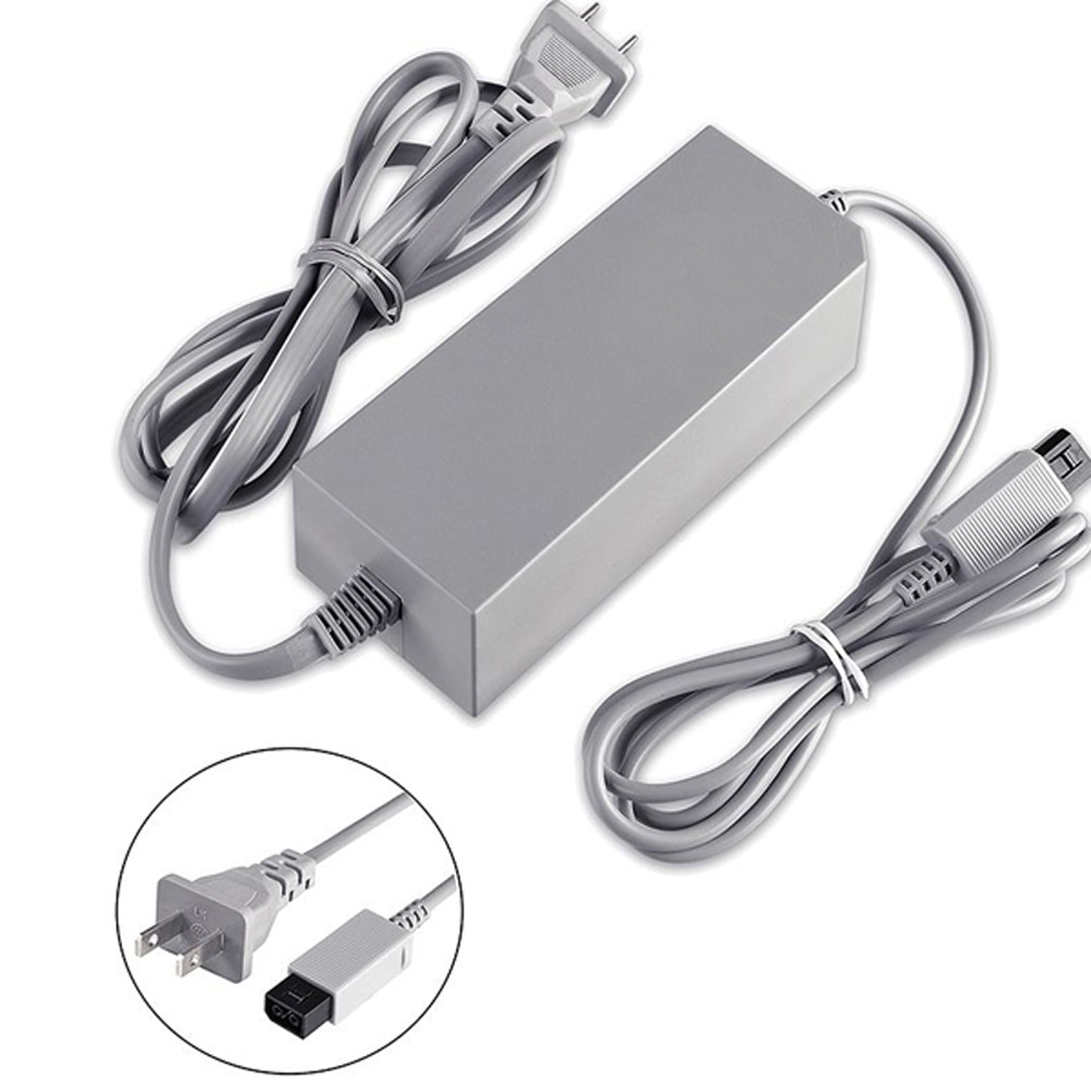 Adattatore di alimentazione ca US Plug per joypad Controller Wii Gamepad