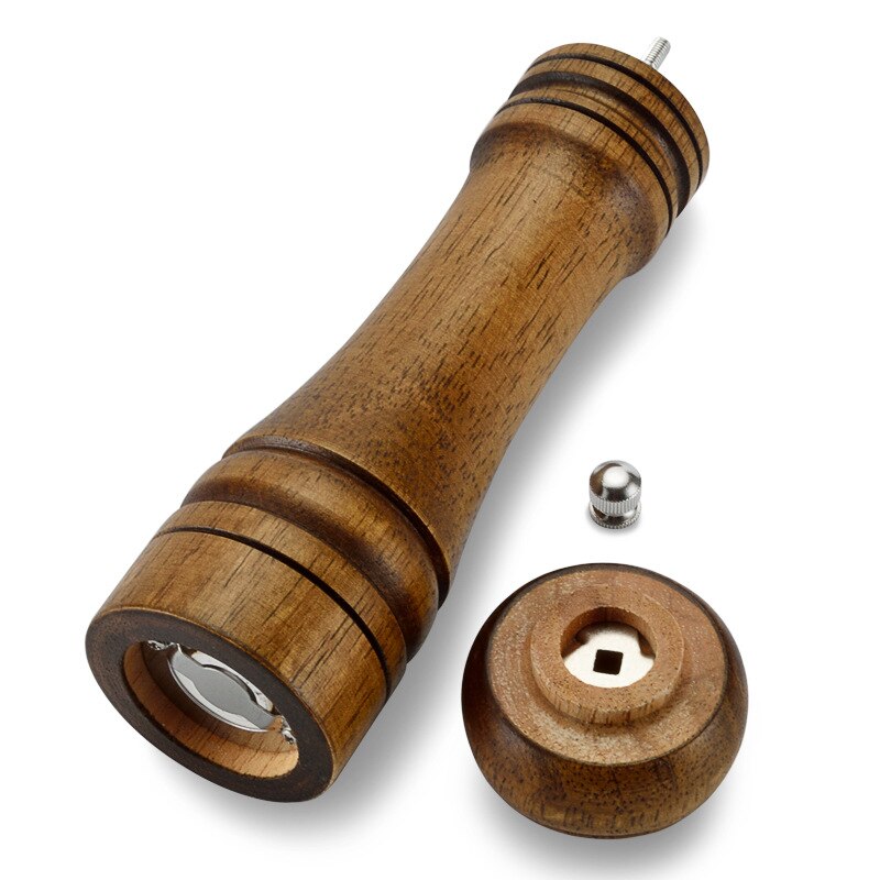 Oak Grinder Pepper Grinder Manual Pepper Grinder Multi-purpose Seasoning Bottle Kitchen Tools