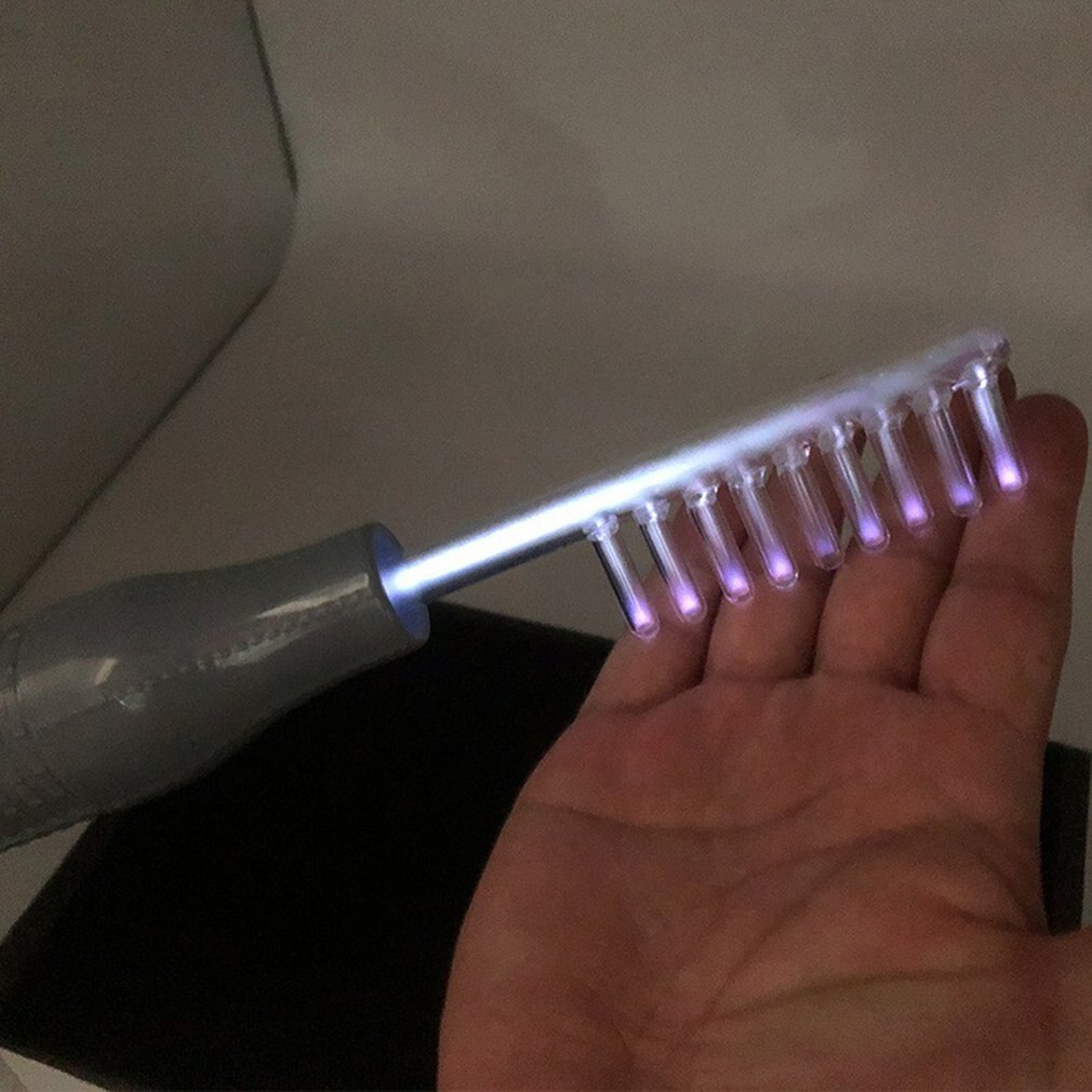 Apparatus High Frequency Facial Machine For Hair Face Anti Aging Therapy Pimple Tool Fusion Neon+Argon Wands Skin Beauty