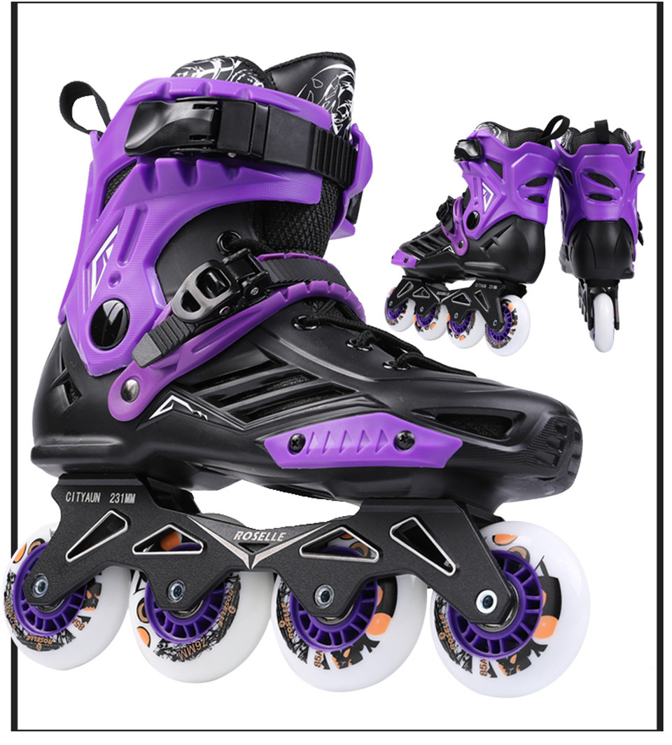 Inline Skates Professionele Roller Skate Schoenen Kids Volwassen Rolschaatsen Schoenen Sliding Gratis Skate Sneakers Geavanceerde Rolschaatsen