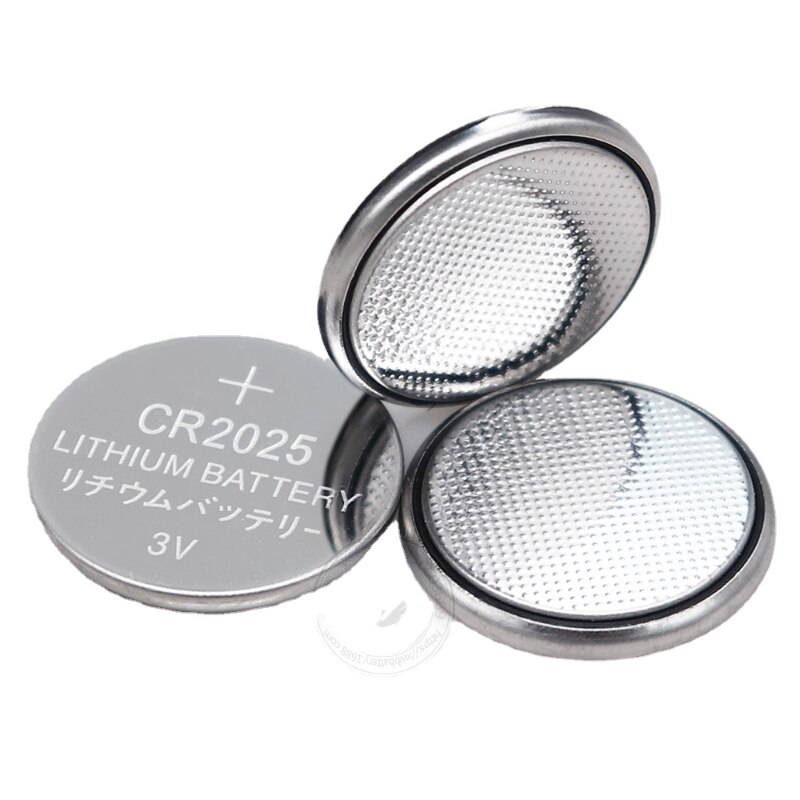 50PCS CR2025 3V Button Battery Remote Control Clock Candle Lamp Electronic Products 3V Lithium Manganese Electronic Battery