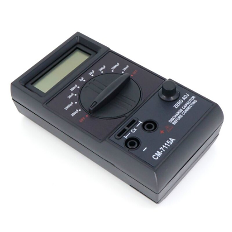 CM7115A Capaciteit Meter Digitale Multimeter Lcd Display Meting Tool ,Dual Helling Geïntegreerde A/D Converter Systeem