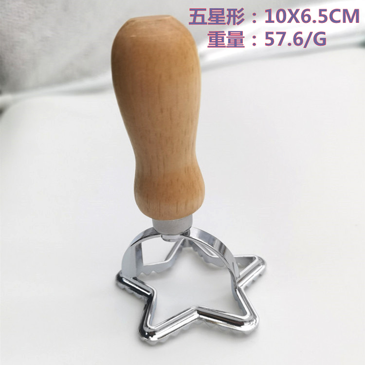 Hem ravioli cutter set pasta press kök bifogningssats ravioli maker mögel verktyg ravioli stämpel set bakverk hjul set kakform: Orange